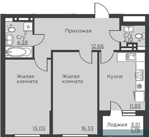 квартира р-н Центральный з/у 116/25 фото