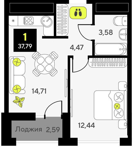 квартира ул Андрея Приказнова 1 фото