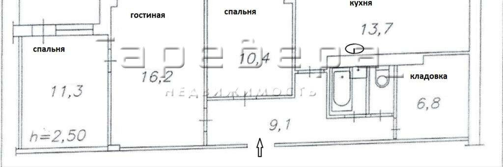 квартира г Красноярск р-н Свердловский пер Медицинский 41 фото 2