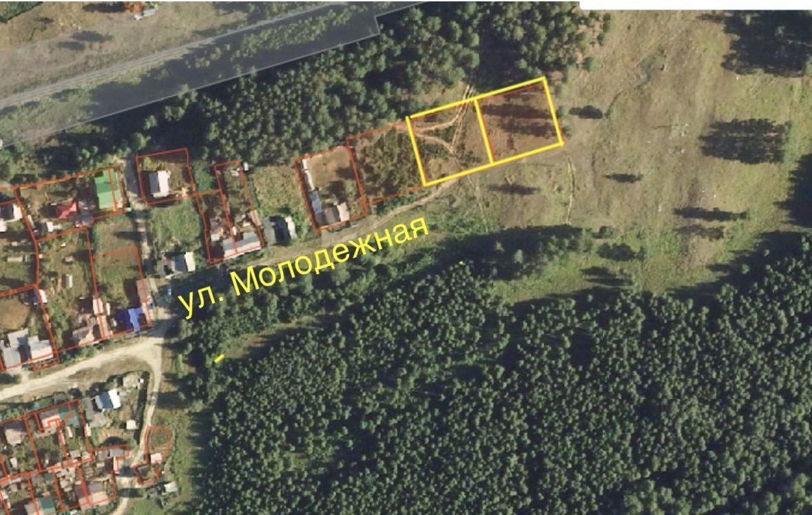 земля г Кыштым п Тайгинка ул Молодежная фото 1