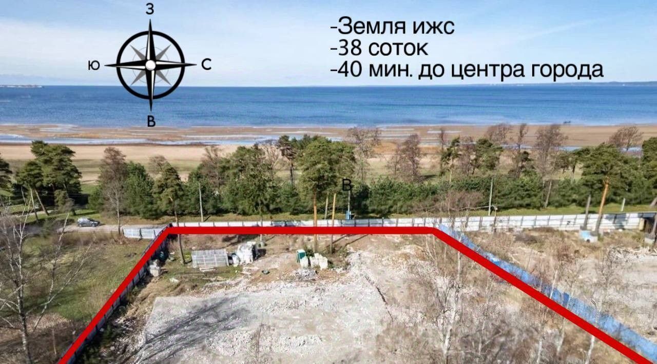 земля г Сестрорецк ул Пляжная 18 Беговая фото 1