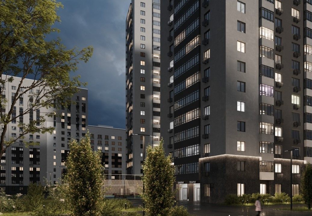 квартира г Тюмень р-н Ленинский ул Республики 204 ЖК «Баланс» корп. 18 фото 2