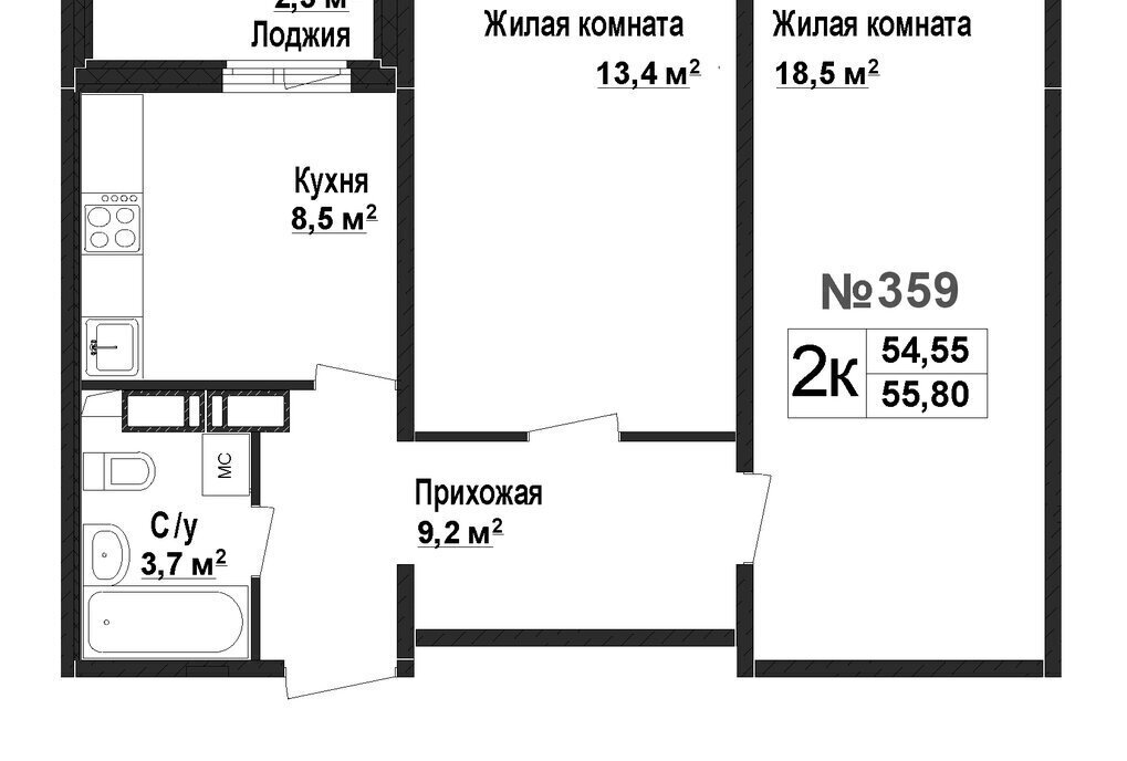 квартира г Нижний Новгород Кировская жилой комплекс Торпедо фото 1