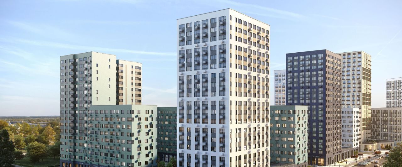 квартира г Москва п Сосенское ЖК Бунинские Кварталы 9/1 метро Бунинская аллея фото 2