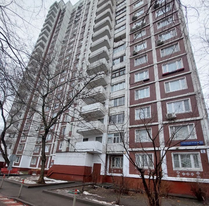 квартира г Москва метро Борисово ул Борисовские Пруды 22к/1 муниципальный округ Братеево фото 1