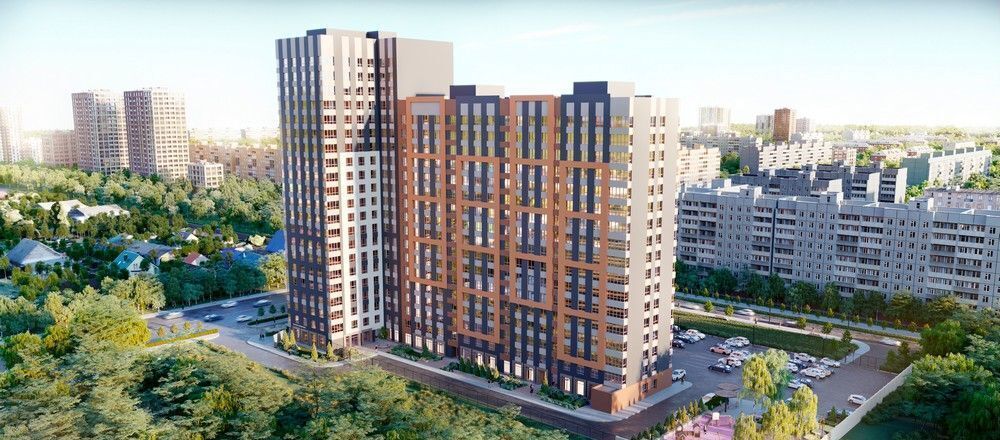 квартира г Рязань р-н Московский ул Бирюзова 10а ЖК "Радости жизни" фото 4