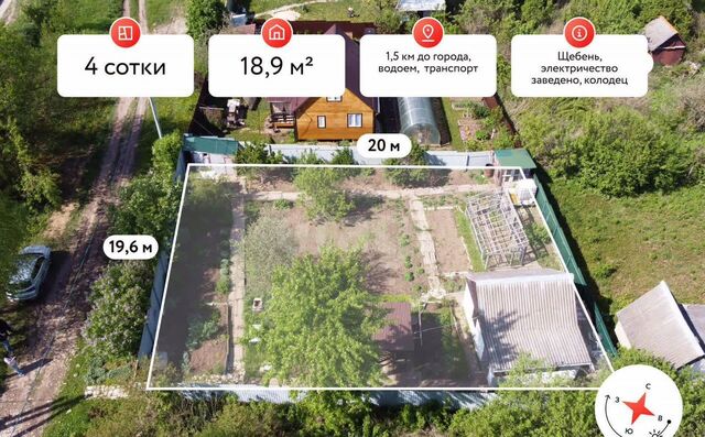 направление Казанское (юго-восток) ш Новорязанское 110 км, садоводческое товарищество Отдых, Луховицы фото