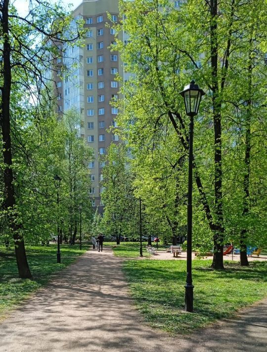 квартира г Санкт-Петербург метро Пролетарская Александровское ул Ново-Александровская 14 ЖК на Ново-Александровской ул. округ Обуховский фото 19