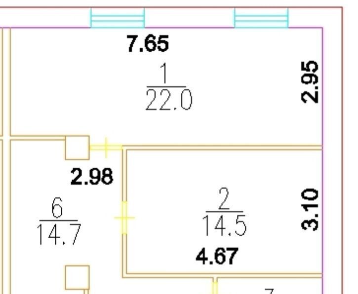 квартира г Москва метро Окская ул 12-я Новокузьминская 4к/1 фото 27