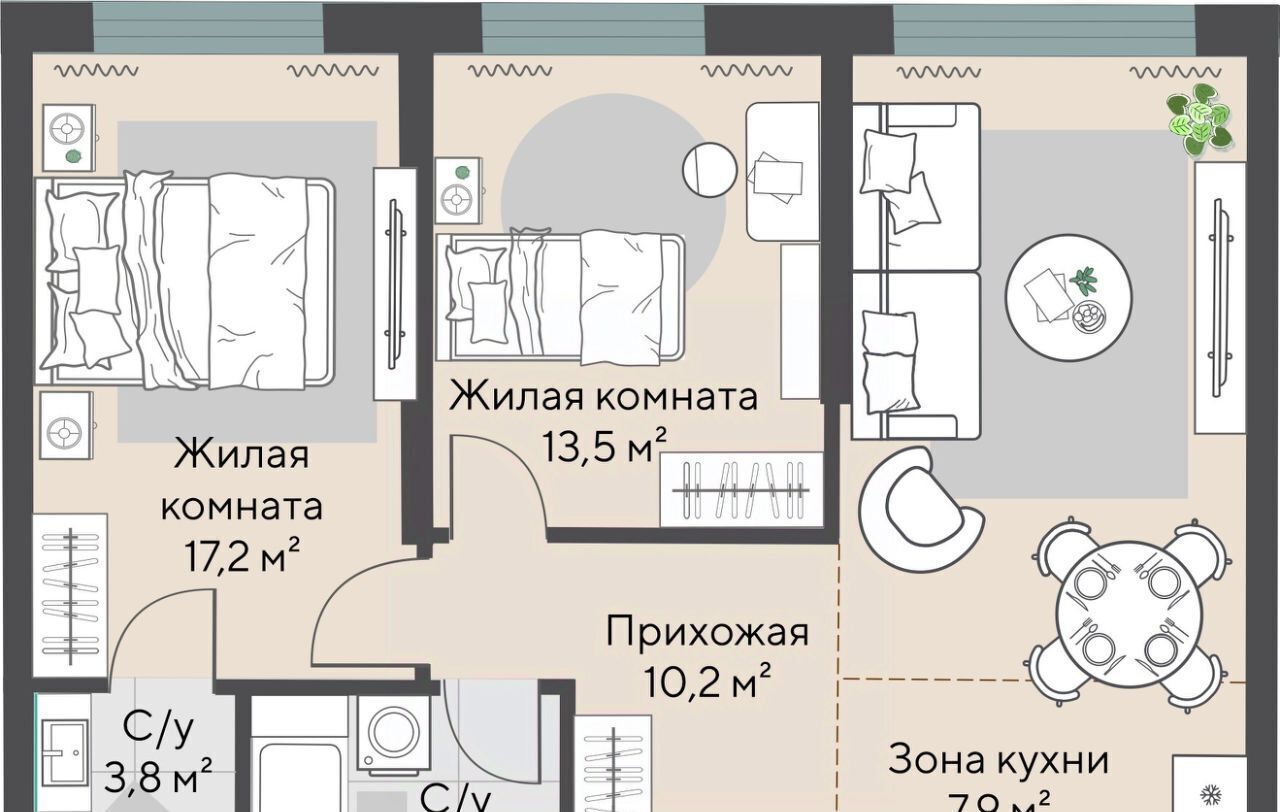 квартира г Екатеринбург Геологическая Парковый Никольский жилой комплекс фото 1