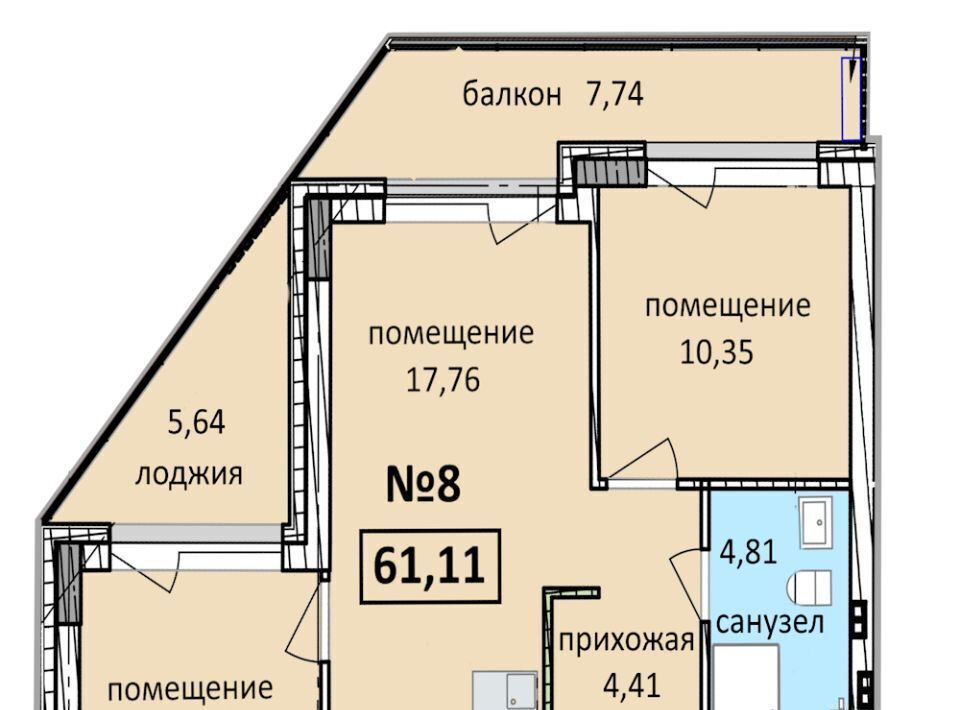 квартира р-н Балтийский г Балтийск фото 1