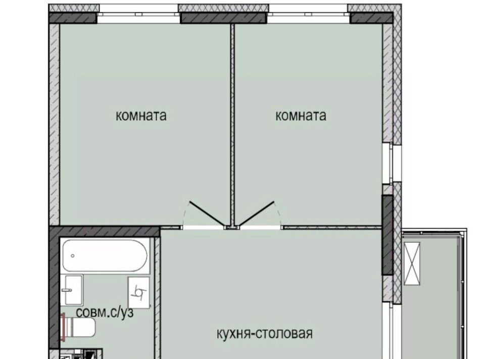 квартира г Ижевск р-н Индустриальный Культбаза ЖК «Ежевика» 10 жилрайон, 8-й мкр фото 1