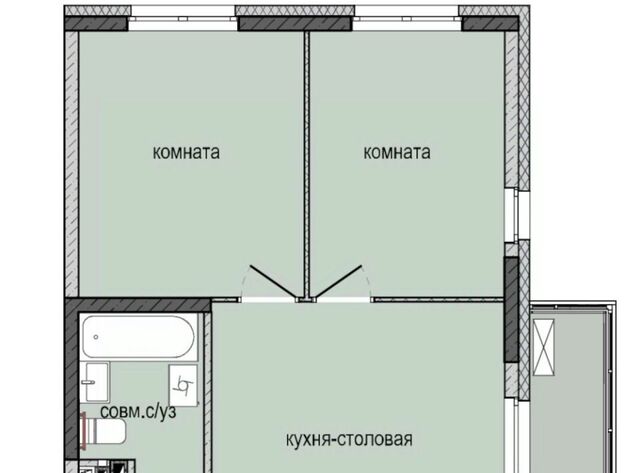 р-н Индустриальный Культбаза ЖК «Ежевика» 10 жилрайон, 8-й мкр фото