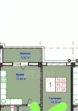 квартира г Махачкала пр-кт Насрутдинова 272в фото 2