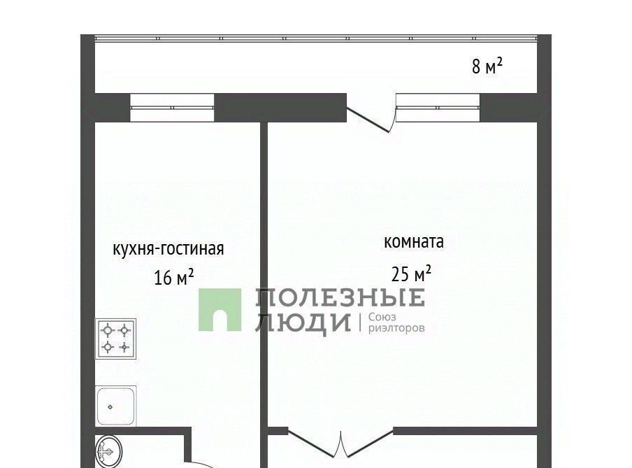 квартира г Красноярск р-н Свердловский ул Свердловская 6г фото 2