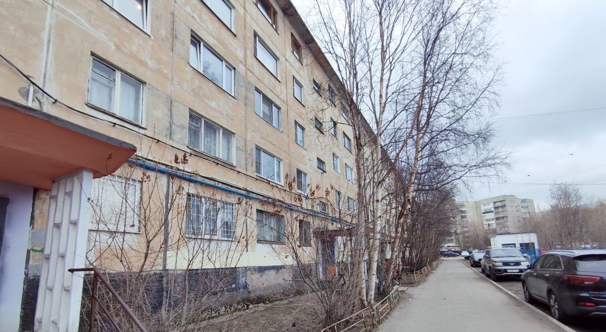 квартира г Мурманск р-н Октябрьский ул Полярные Зори 6 фото 18