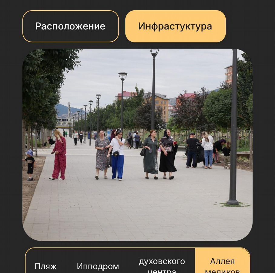 квартира г Махачкала р-н Ленинский пр-кт Насрутдинова 162 фото 12