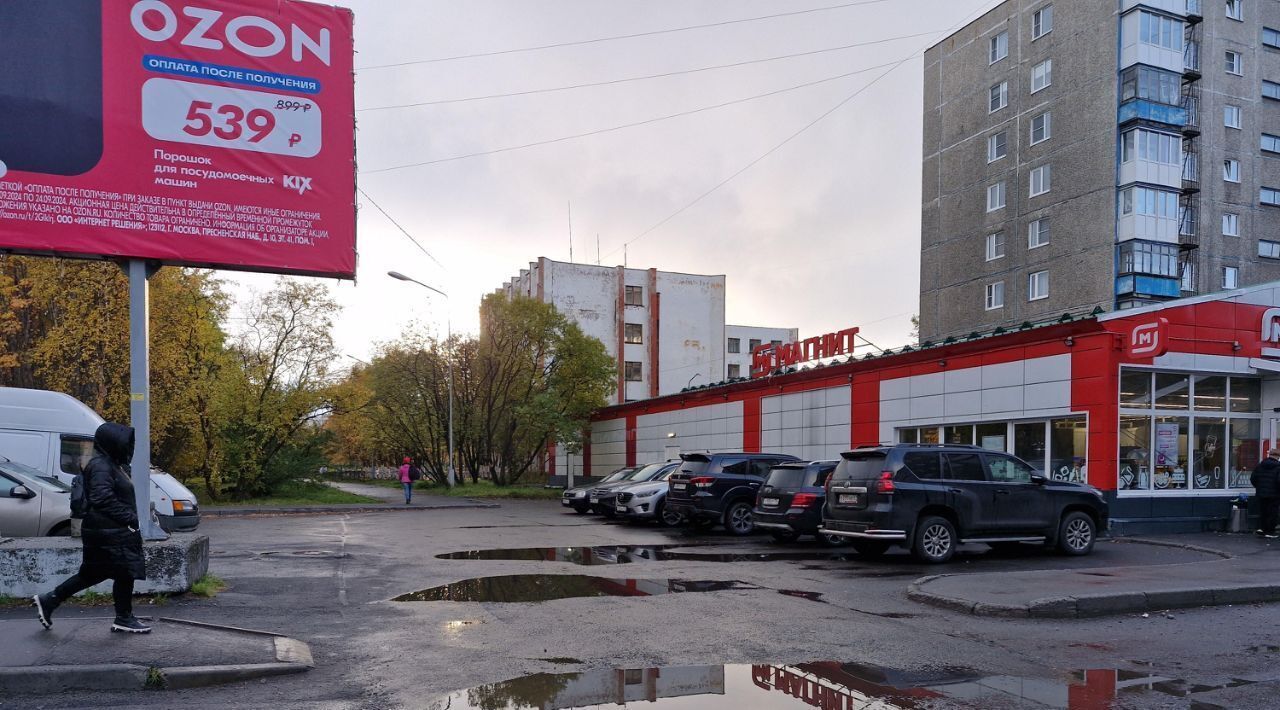 квартира г Мурманск р-н Ленинский пр-кт Героев-североморцев 78к/2 фото 25