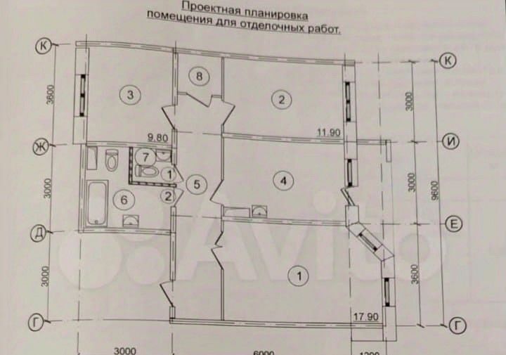 квартира г Сургут пр-кт Пролетарский 28 25-й фото 1