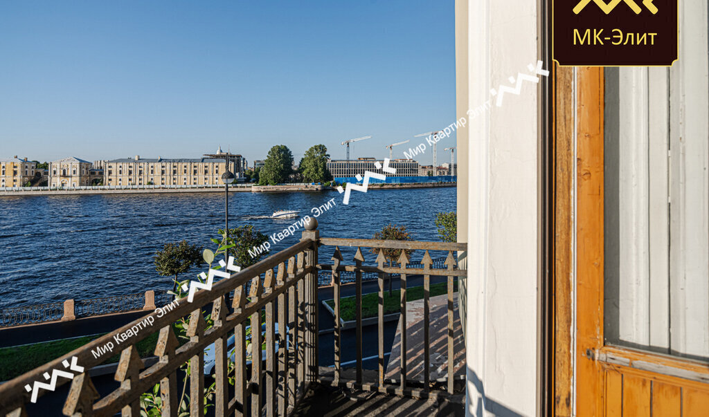 квартира г Санкт-Петербург метро Василеостровская наб Макарова 16/2 фото 6