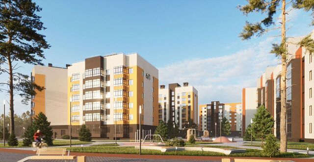 квартира п Заклязьменский р-н Октябрьский д. 6, корп. 1 фото