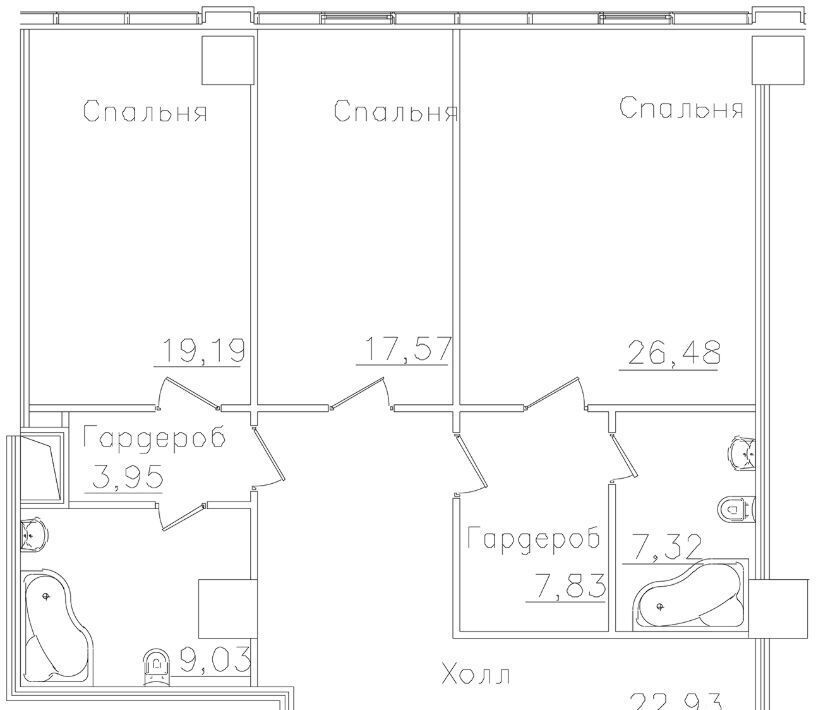 квартира г Воронеж р-н Ленинский ул Куколкина 18 фото 3