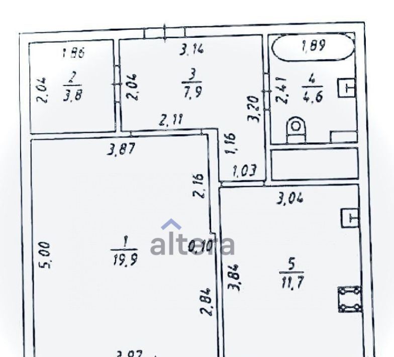 квартира г Казань Козья слобода ул Чистопольская 86/10 фото 2