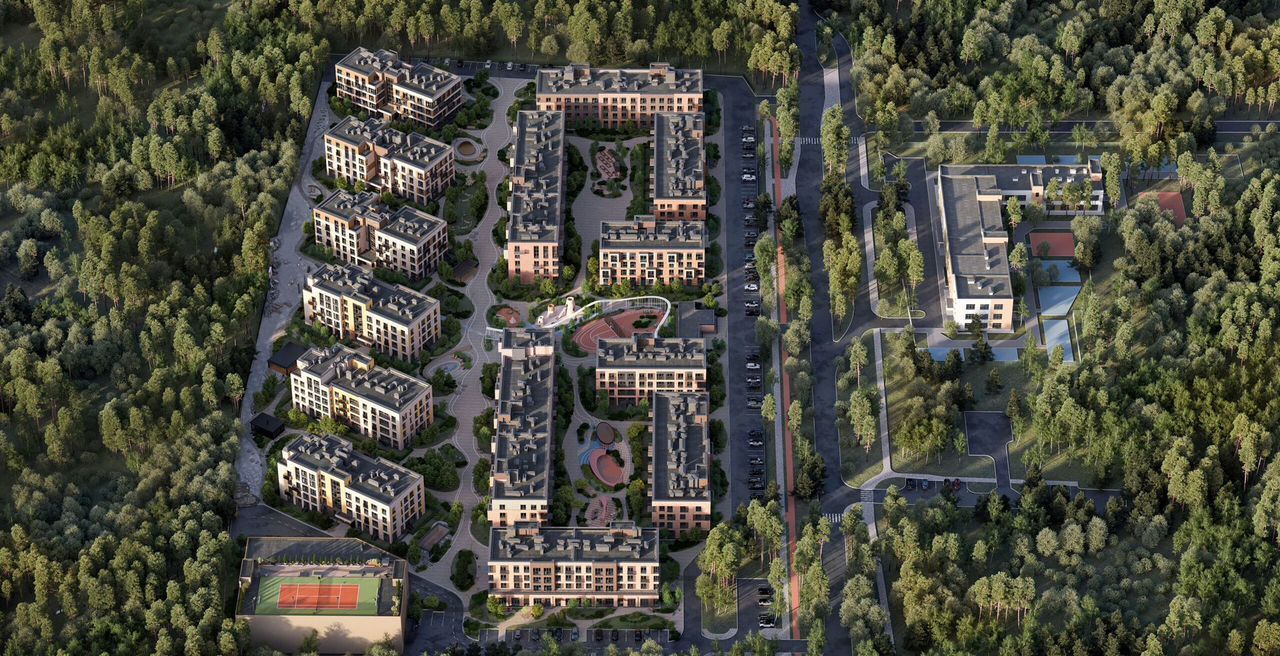 квартира г Зеленогорск Курортный ул Кривоносовская ЖК «Ranta Residence» (ЖК «Ранта Резиденс») стр. В 5 фото 7