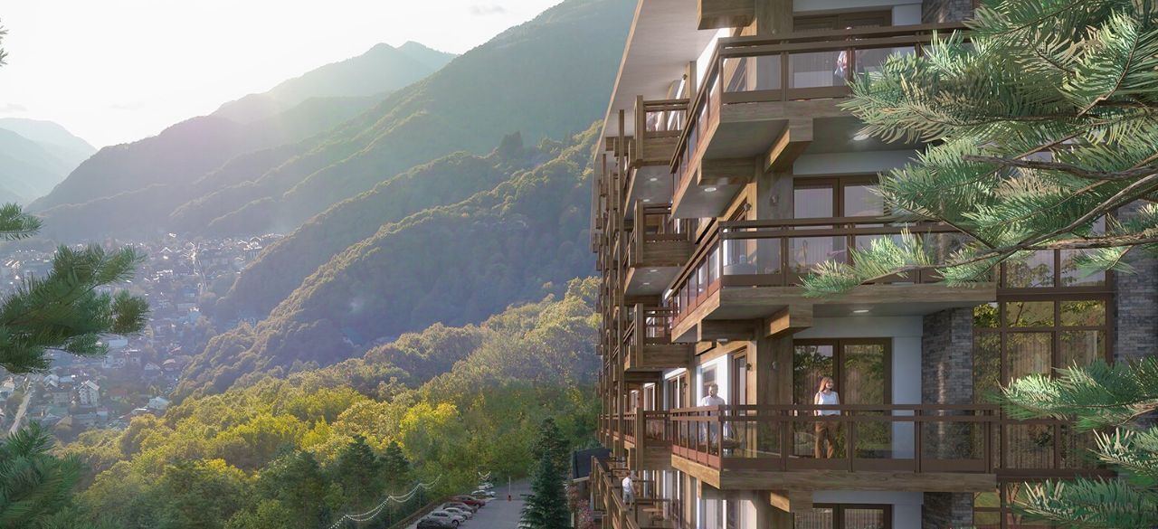 квартира г Сочи пгт Красная Поляна ул Защитников Кавказа 136к/1 фото 4