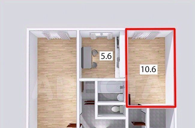 комната г Омск р-н Кировский туп 3-й ул Путилова 7б фото 2