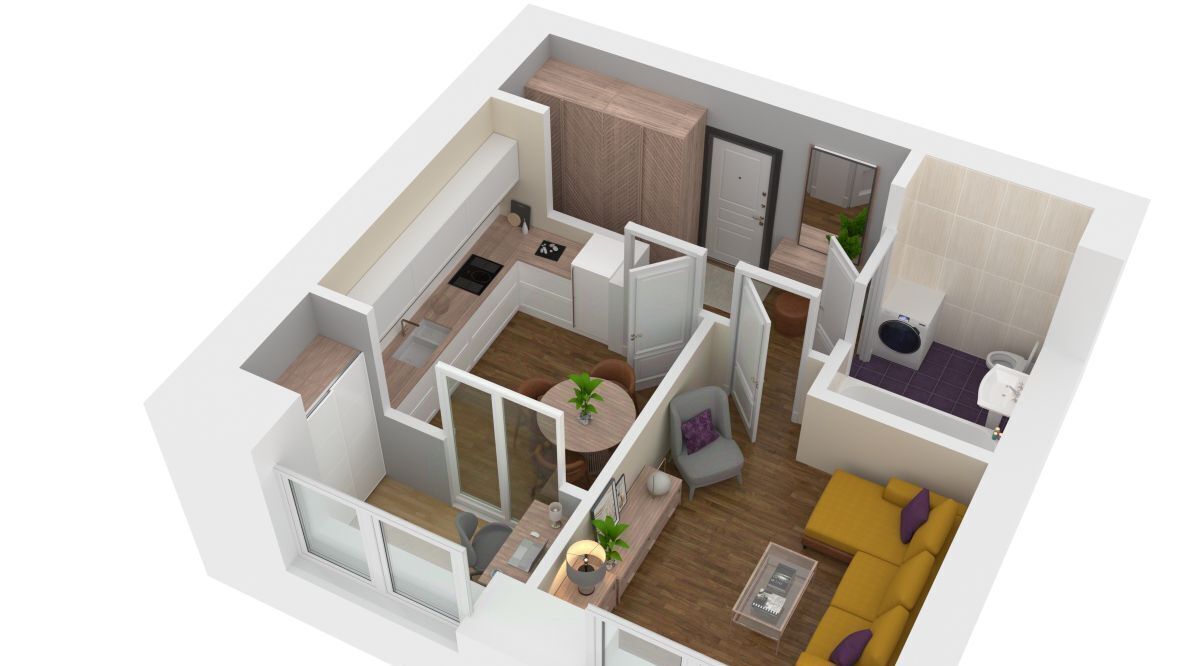квартира г Казань Авиастроительная ул Михаила Миля 3 фото 3