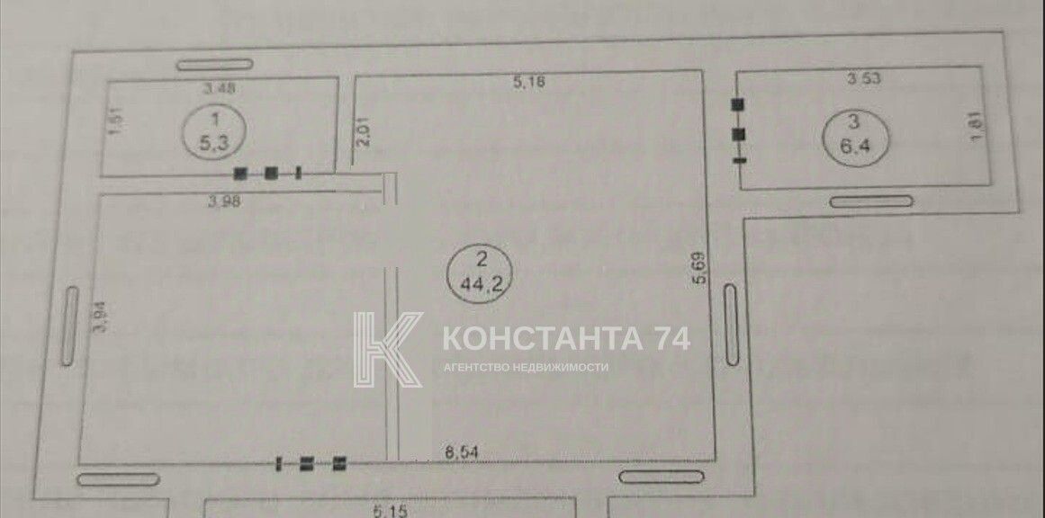 дом г Челябинск р-н Металлургический квартал 1 снт Металлург ул 11-я 657 3-й уч фото 34