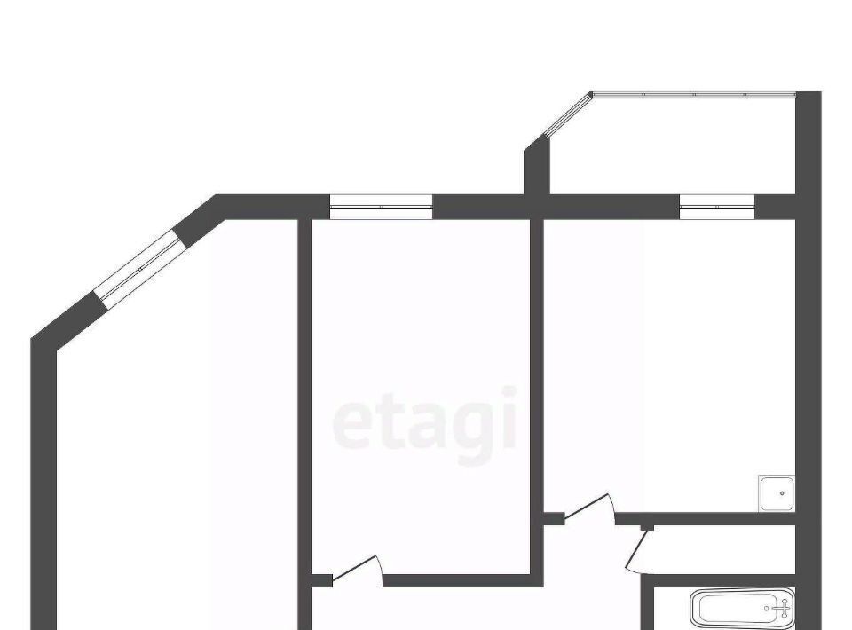 квартира г Благовещенск ул Кантемирова 23/3 2-й мкр фото 2