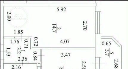 квартира г Краснодар р-н Прикубанский ул Черкасская 58/2 фото 2