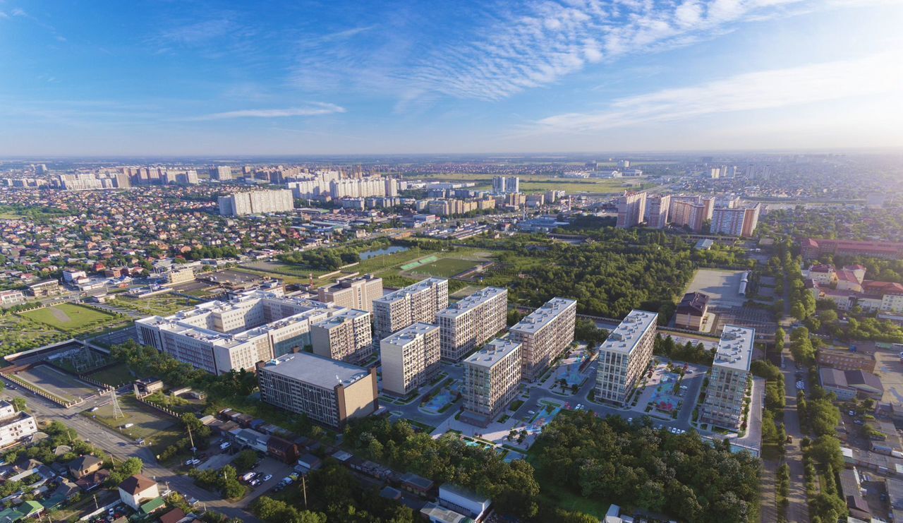 квартира г Краснодар р-н Прикубанский ул Ярославская 115 корп. 4 фото 5