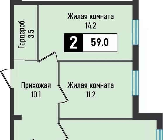 п Иноземцево п Капельница ЖК «Живописный» фото