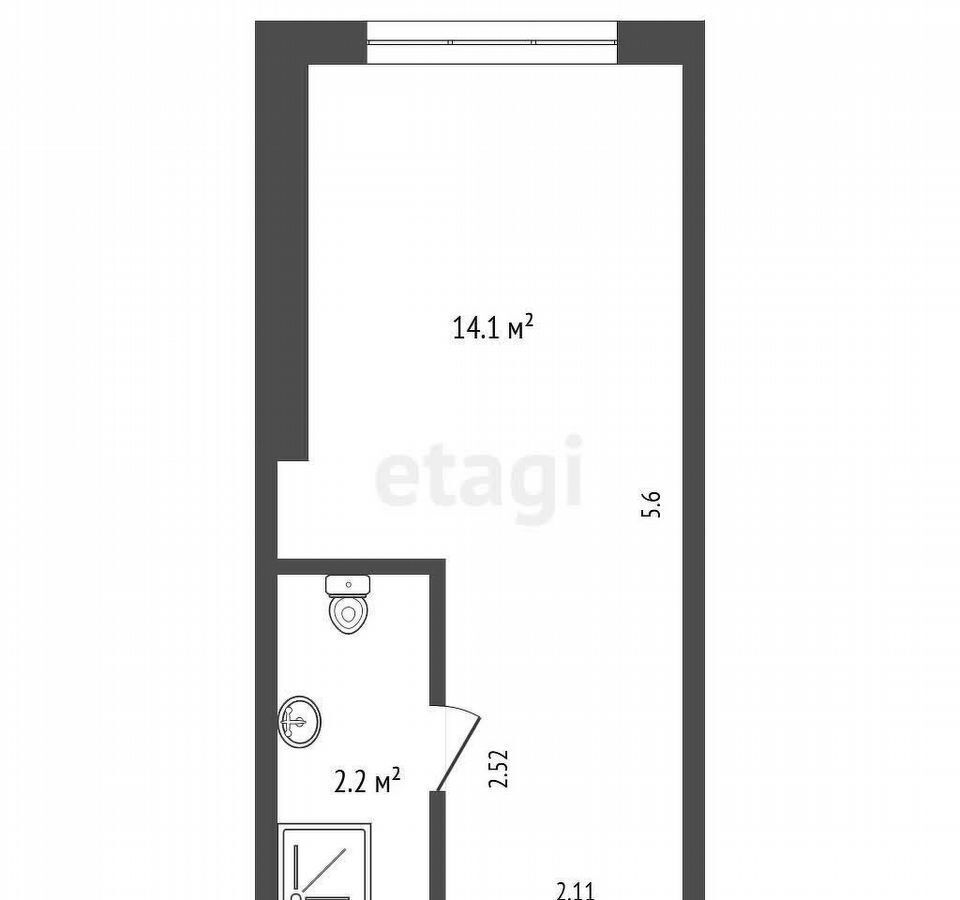 комната г Тольятти р-н Автозаводский 15-й квартал б-р Космонавтов 11 фото 8