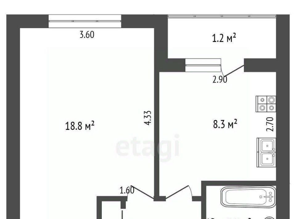 квартира г Саранск р-н Октябрьский ул Т.Бибиной 1к/2 фото 2