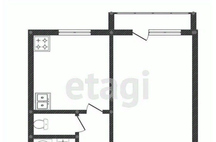 квартира г Кострома ул Магистральная 53 фото 2