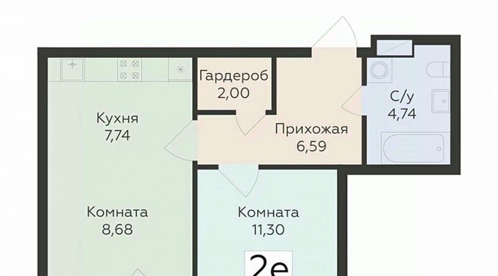 квартира г Воронеж р-н Ленинский ул Матросова 64а фото 1