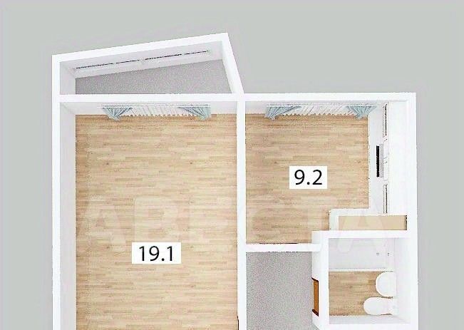 квартира г Омск р-н Кировский ул Торговая 34 Кировский АО фото 22