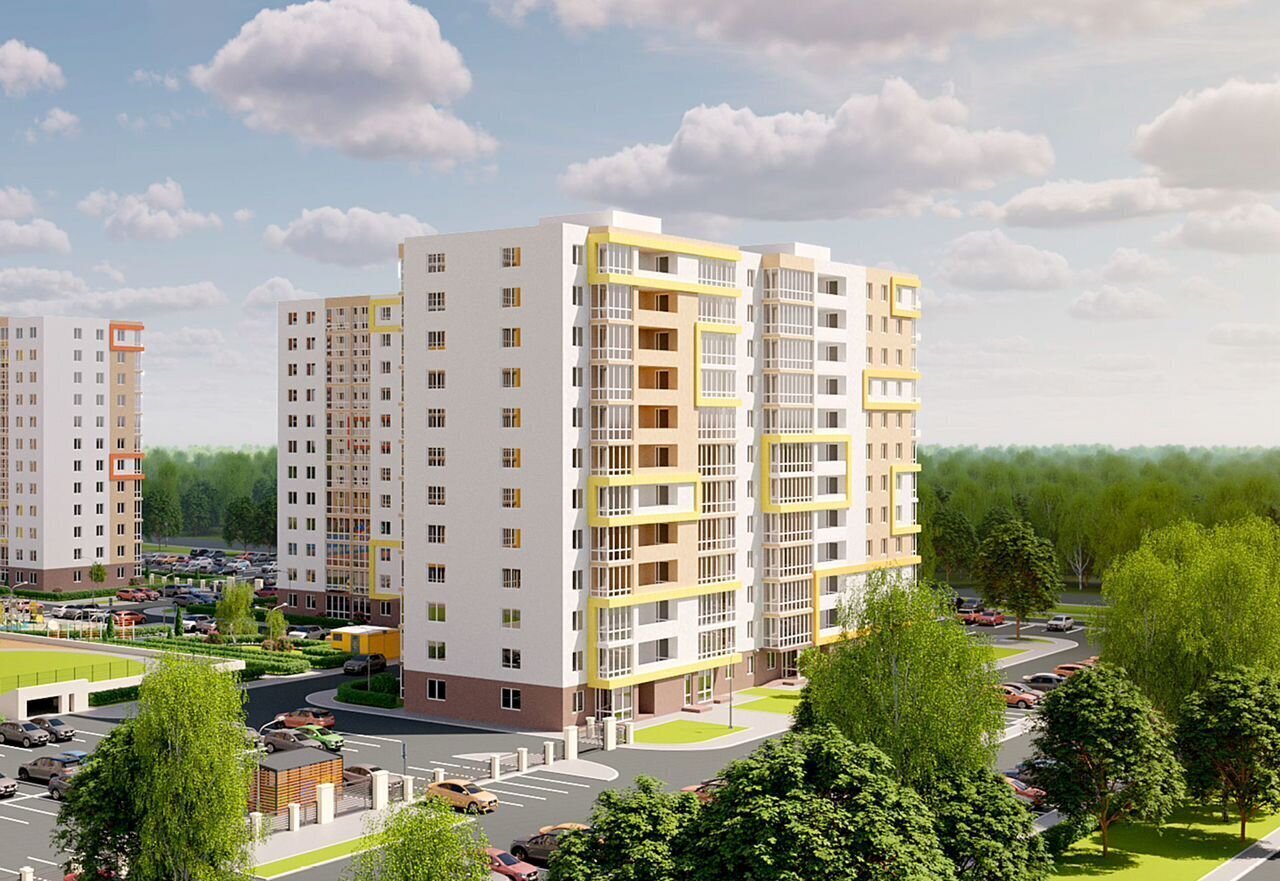 квартира г Уфа р-н Ленинский микрорайон Novaland кв-л 21, стр. 13 фото 2