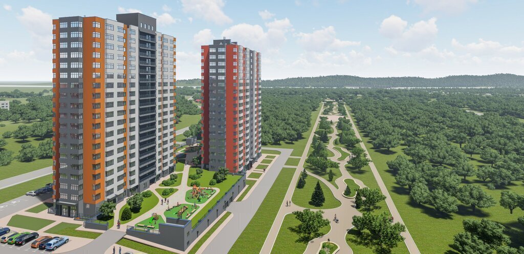 квартира г Кемерово р-н Центральный пр-кт Октябрьский 30б ЖК Панорама фото 6