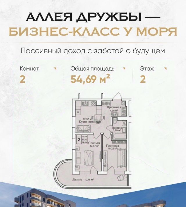 квартира г Евпатория пгт Заозерное фото 1