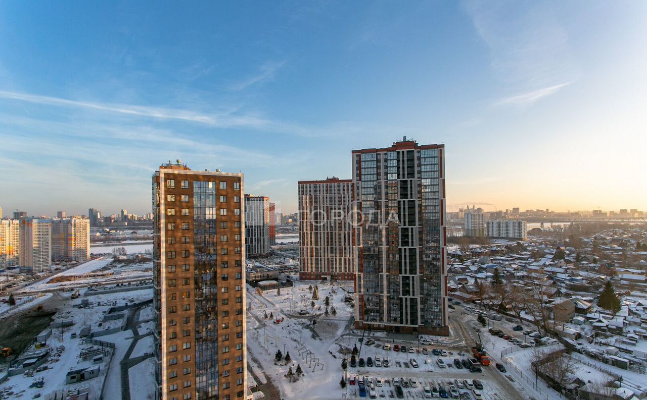 квартира г Новосибирск метро Площадь Гарина-Михайловского р-н Ленинский ул 1-я Чулымская 112/5 фото 16