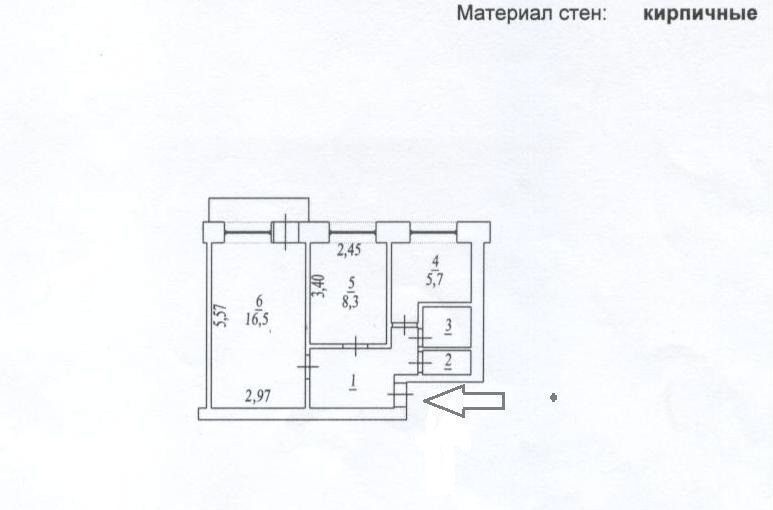 квартира г Бердск ул Ленина 87 фото 2