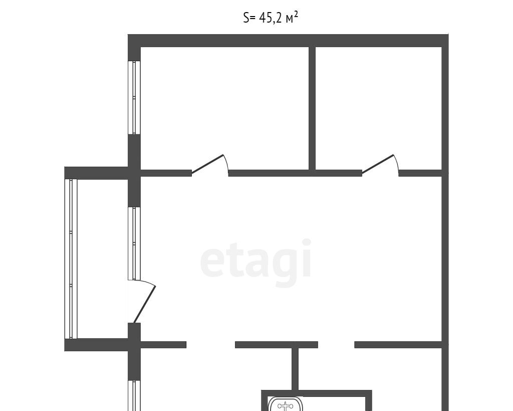 квартира г Тула ул Волоховская 12а фото 40