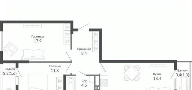 р-н Центральный ул Куникова 47г фото