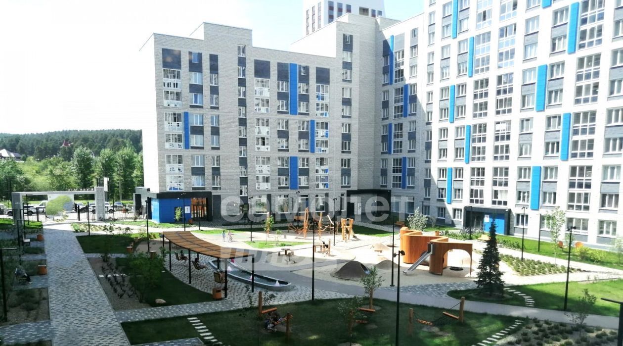 квартира г Екатеринбург р-н Чкаловский Ботаническая ул Щербакова 148/2 ЖК River Park фото 19