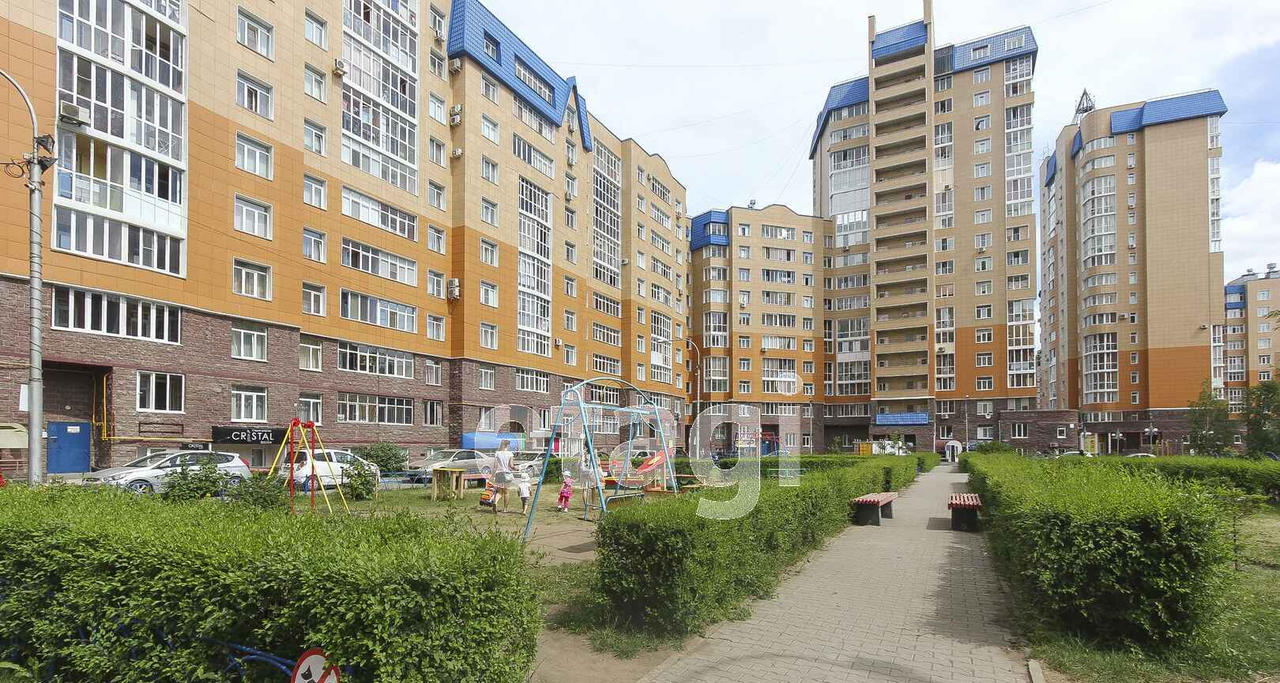 квартира г Омск мкр Омский Кристалл пр-кт Комарова 15 м-н фото 15